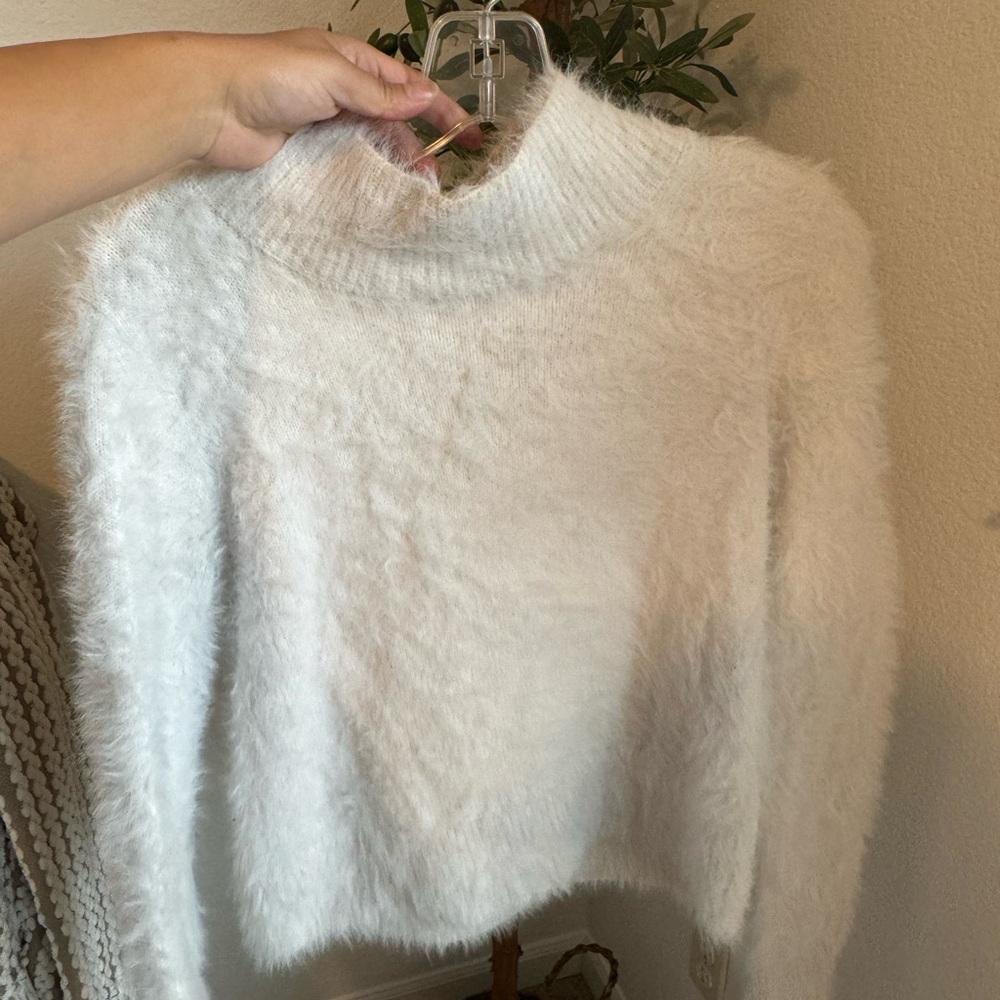 Loft fur sweater. Worn but in good condition!